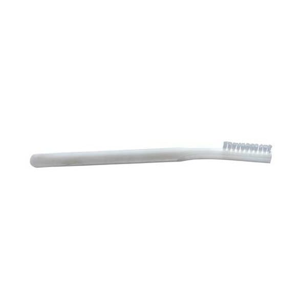 3x7 Row 0.006" Phosphor Bronze 0.016" Nylon Bristle Plastic Handle